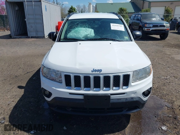 2012 Jeep Compass Sport with VIN 1C4NJDBB1CD588884, listed as a IAAI auction lot 41918765 with 199,008 mi miles. Bid and sale history available at carsss.com. Image 6.