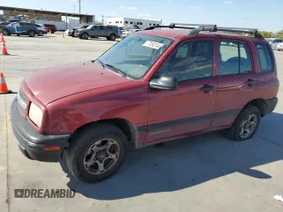 2001 Chevrolet Tracker z VIN 2CNBE13C816917150, wystawiony jako Copart lot #77093144 z przebiegiem Nie podano mil oraz Szkoda całkowita • Salvage title. Historia ofert i sprzedaży dostępna na DreamBid. Obrazek 1.
