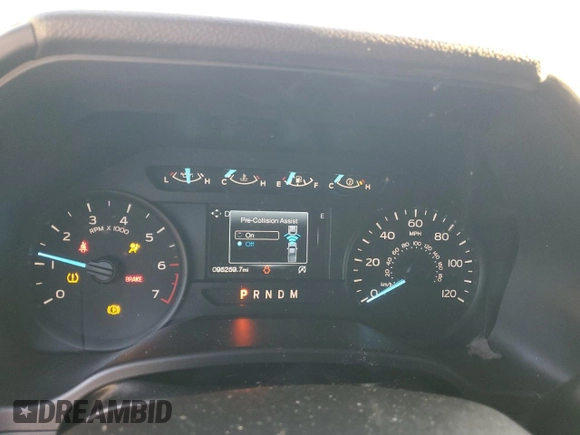 2020 Ford F-150 XL with VIN 1FTEW1EP3LKF31637, listed as a Copart auction lot 49796615 with 95,259 mi miles and Salvage Title. Bid and sale history available at carsss.com. Image 9.