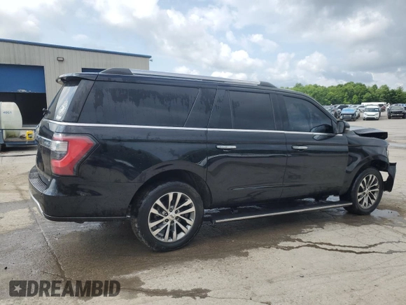 2018 Ford Expedition Max Limited with VIN 1FMJK2AT2JEA11603, listed as a Copart auction lot 61557715 with 154,876 mi miles and Salvage title. Bid and sale history available at DreamBid. Image 3.