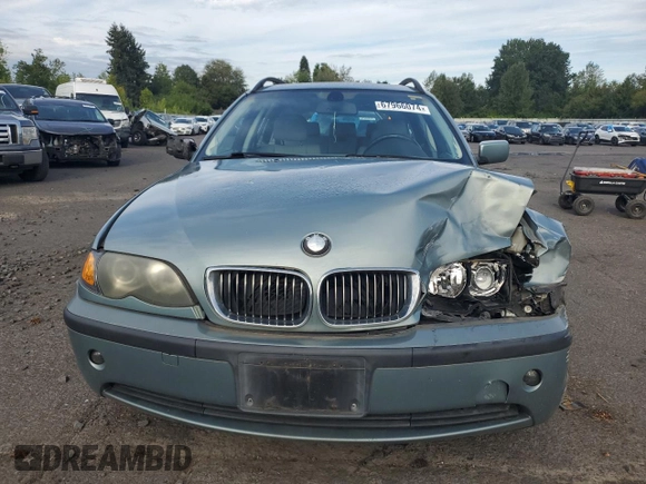 2003 BMW 3 Series 325i with VIN WBAEN33493PC12219, listed as a Copart auction lot 67966074 with 137,344 mi miles and Salvage Title. Bid and sale history available at carsss.com. Image 5.