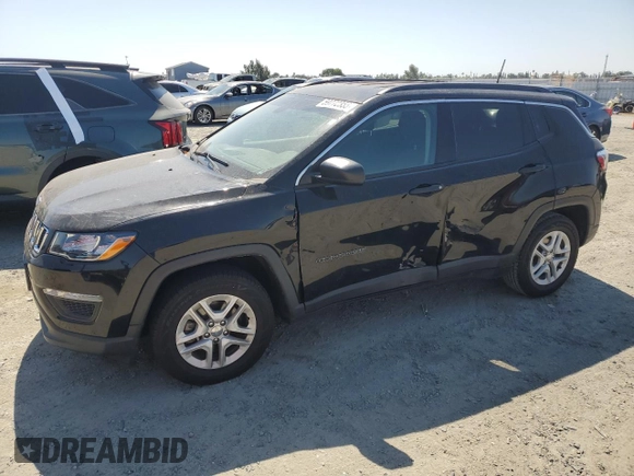 2021 Jeep Compass Sport с VIN 3C4NJCAB8MT545909, выставлен на аукционе Copart как лот 59778355 с пробегом 71 029 миль миль и Списание • Salvage title. История ставок и продаж доступна на DreamBid. Изображение 1.