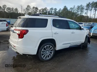 2023 GMC Acadia Denali with VIN 1GKKNPLS1PZ247635, listed as a Copart auction lot 84953044 with 12,869 mi miles and Salvage title. Bid and sale history available at DreamBid. Image 3.