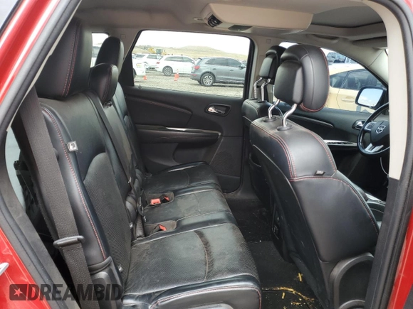 2013 Dodge Journey R/T with VIN 3C4PDDEG1DT595269, listed as a Copart auction lot 79164814 with 203,524 mi miles and Salvage title. Bid and sale history available at DreamBid. Image 10.