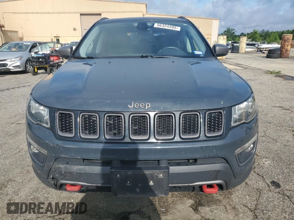 2017 Jeep Compass Trailhawk с VIN 3C4NJDDBXHT689405, выставлен на аукционе Copart как лот 56324395 с пробегом 115 664 миль миль и Списание • Salvage title. История ставок и продаж доступна на DreamBid. Изображение 5.