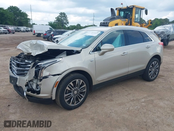 2017 Cadillac XT5 Premium Luxury FWD with VIN 1GYKNCRSXHZ193338, listed as a IAAI auction lot 42134235 with Not provided miles and . Bid and sale history available at DreamBid. Image 18.