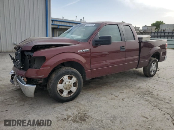 2010 Ford F-150 XL with VIN 1FTEX1C84AFB07754, listed as a Copart auction lot 55527995 with 236,226 mi miles and Salvage title. Bid and sale history available at DreamBid. Image 1.