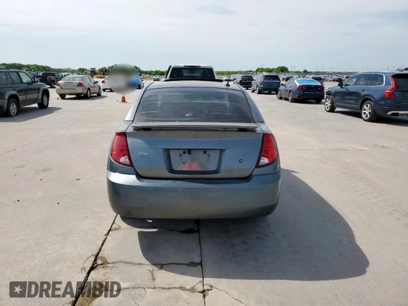2005 Saturn ION z VIN 1G8AL54F35Z124266, wystawiony jako Copart lot #53092955 z przebiegiem 136 962 mil mil oraz Szkoda całkowita • Salvage title. Historia ofert i sprzedaży dostępna na DreamBid. Obrazek 6.