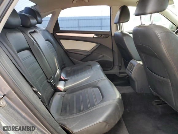 2013 Volkswagen Passat SE w/Sunroof with VIN 1VWBM7A31DC107431, listed as a Copart auction lot 53462205 with 204,220 mi miles and Clean Title. Bid and sale history available at carsss.com. Image 10.