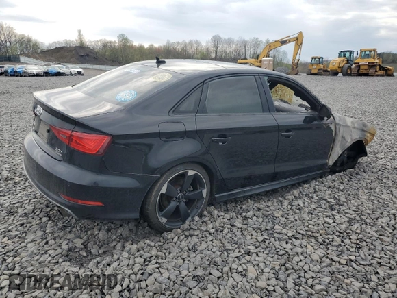 2016 Audi A3 Premium with VIN WAUB8GFF9G1113064, listed as a Copart auction lot 54596825 with Not Provided miles and Salvage Title. Bid and sale history available at DreamBid. Image 3.