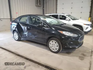 2018 Ford Fiesta S z VIN 3FADP4AJ0JM142347, wystawiony jako Copart lot #62892505 z przebiegiem 41 546 mil mil oraz Szkoda całkowita • Salvage title. Historia ofert i sprzedaży dostępna na DreamBid. Obrazek 4.
