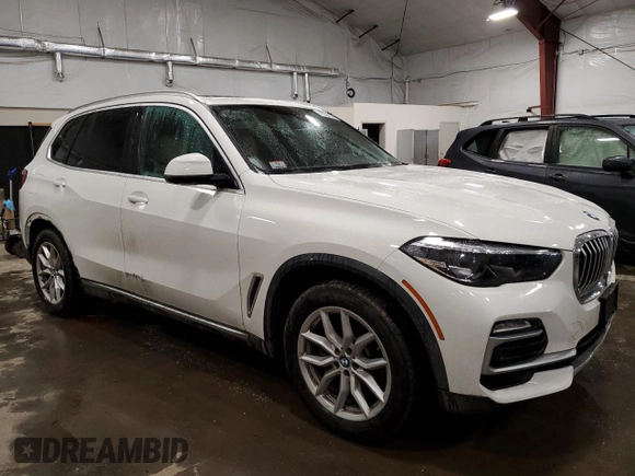 2021 BMW X5 xDrive40i with VIN 5UXCR6C03M9F46957, listed as a Copart auction lot 46236825 with 74,317 mi miles and Salvage Title. Bid and sale history available at carsss.com. Image 4.