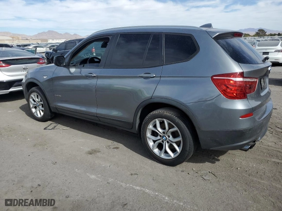 2013 BMW X3 xDrive28i with VIN 5UXWX9C51D0A29001, listed as a Copart auction lot 77853054 with 98,571 mi miles and Salvage Title. Bid and sale history available at carsss.com. Image 2.