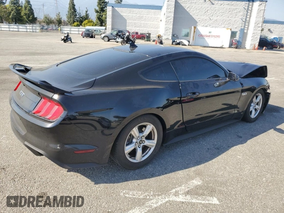 2020 Ford Mustang GT with VIN 1FA6P8CF3L5136351, listed as a Copart auction lot 52366765 with 39,475 mi miles and Salvage title. Bid and sale history available at DreamBid. Image 3.