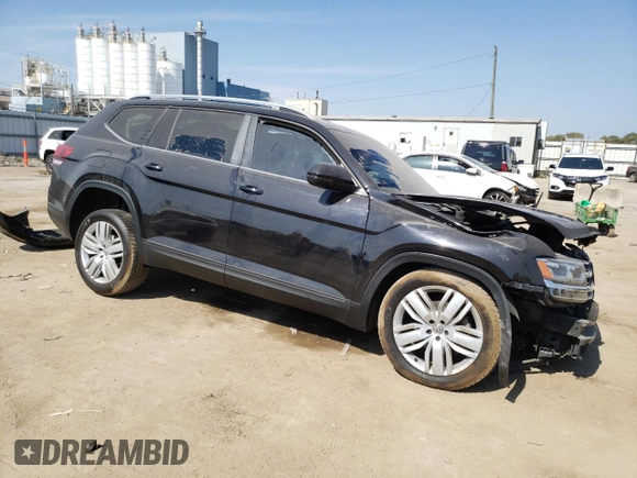 2019 Volkswagen Atlas SE z VIN 1V2UR2CAXKC513442, wystawiony jako Copart lot #72090904 z przebiegiem 116 298 mil mil oraz Szkoda całkowita • Salvage title. Historia ofert i sprzedaży dostępna na DreamBid. Obrazek 4.