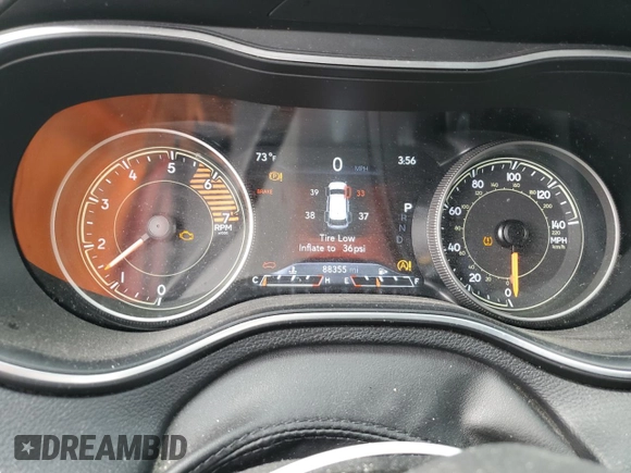 2019 Jeep Cherokee Trailhawk with VIN 1C4PJMBN5KD143033, listed as a Copart auction lot 45791865 with 88,355 mi miles and Clean Title. Bid and sale history available at DreamBid. Image 9.
