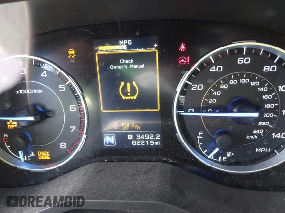 2022 Subaru Ascent Limited with VIN 4S4WMAPD3N3446044, listed as a IAAI auction lot 42343158 with 62,215 mi miles and . Bid and sale history available at DreamBid. Image 15.