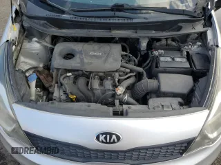 2016 Kia Rio LX with VIN KNADM4A38G6586327, listed as a Copart auction lot 79135274 with 0 mi miles and Clean Title. Bid and sale history available at carsss.com. Image 11.
