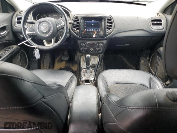 2019 Jeep Compass Altitude with VIN 3C4NJDBB4KT661545, listed as a Copart auction lot 59370195 with 81,595 mi miles and Salvage title. Bid and sale history available at DreamBid. Image 8.