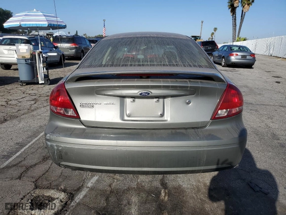 2004 Ford Taurus SEL Deluxe with VIN 1FAFP56S94A187465, listed as a Copart auction lot 88813035 with 78,806 mi miles and Salvage Title. Bid and sale history available at carsss.com. Image 6.