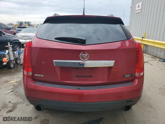 2010 Cadillac SRX Performance Collection with VIN 3GYFNBEY4AS554619, listed as a Copart auction lot 45808725 with 124,333 mi miles and Salvage Title. Bid and sale history available at carsss.com. Image 6.