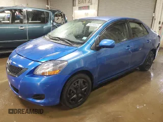 2010 Toyota Yaris with VIN JTDBT4K30A1362310, listed as a Copart auction lot 50098535 with 186,928 mi miles and Salvage Title. Bid and sale history available at carsss.com. Image 1.
