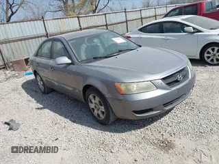 2007 Hyundai Sonata GLS with VIN 5NPET46C77H270927, listed as a IAAI auction lot 41786046 with 246,105 mi miles and . Bid and sale history available at DreamBid. Image 1.