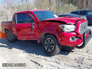 2023 Toyota Tacoma 4WD SR with VIN 3TYCZ5AN2PT165019, listed as a IAAI auction lot 41672156 with 32,813 mi miles. Bid and sale history available at carsss.com. Image 1.