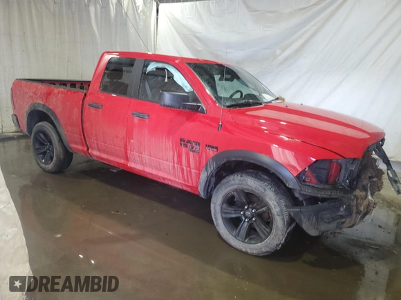 2021 Ram 1500 Classic Warlock with VIN 1C6RR7GT9MS510130, listed as a Copart auction lot 88355055 with 33,415 mi miles and Salvage Title. Bid and sale history available at carsss.com. Image 4.