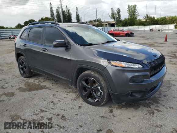 2017 Jeep Cherokee Limited with VIN 1C4PJLDS1HW547439, listed as a Copart auction lot 79419404 with 126,314 mi miles and Salvage Title. Bid and sale history available at DreamBid. Image 4.