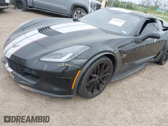 2019 Chevrolet Corvette Grand Sport 1LT with VIN 1G1YW2D75K5112067, listed as a IAAI auction lot 42087555 with Not provided miles and . Bid and sale history available at DreamBid. Image 23.