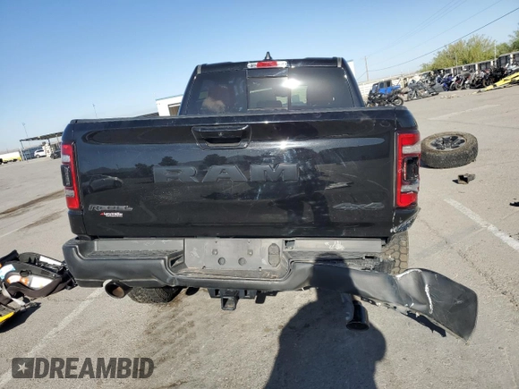 2020 Ram 1500 Rebel with VIN 1C6SRFLT6LN141838, listed as a Copart auction lot 54799315 with 79,654 mi miles and Salvage title. Bid and sale history available at DreamBid. Image 6.