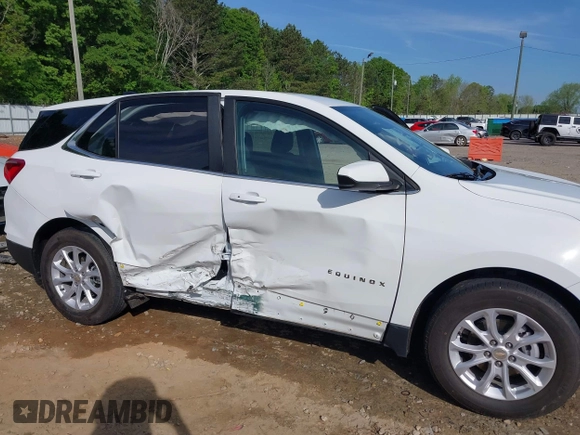 2021 Chevrolet Equinox LT with VIN 3GNAXKEV7MS162973, listed as a IAAI auction lot 42085148 with 19,847 mi miles and . Bid and sale history available at DreamBid. Image 6.