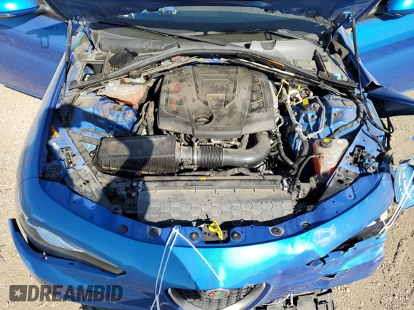 2019 Alfa Romeo Giulia Sport with VIN ZARFAMAN0K7611865, listed as a Copart auction lot 74841374 with 0 mi miles and Salvage Title. Bid and sale history available at carsss.com. Image 12.