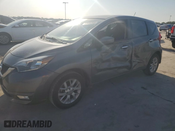 2017 Nissan Versa Note SR with VIN 3N1CE2CP2HL381726, listed as a Copart auction lot 52090365 with 80,835 mi miles and Salvage Title. Bid and sale history available at carsss.com. Image 1.