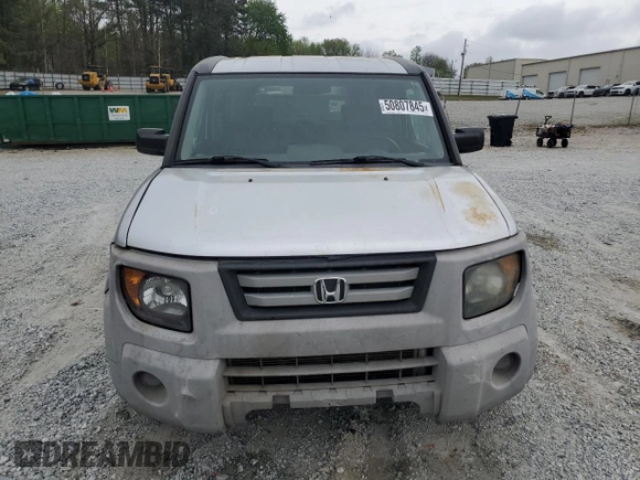 2008 Honda Element EX with VIN 5J6YH28788L020039, listed as a Copart auction lot 50807845 with 132,706 mi miles and Clean Title. Bid and sale history available at DreamBid. Image 5.