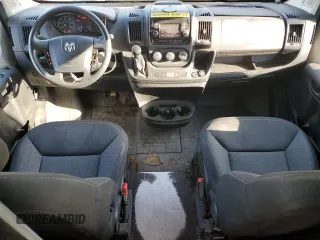 2021 Ram ProMaster Cargo with VIN 3C6MRVJG8ME535887, listed as a Copart auction lot 52833495 with 27,293 mi miles and Clean Title. Bid and sale history available at carsss.com. Image 8.
