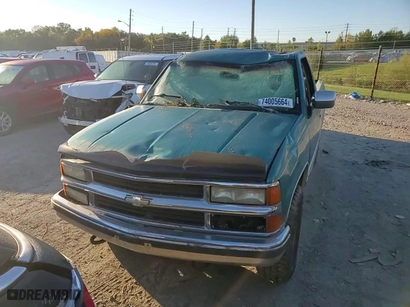 1994 Chevrolet C/K 1500 with VIN 1GCEK14K0RZ118348, listed as a Copart auction lot 74005664 with 126,120 mi miles and Salvage Title. Bid and sale history available at carsss.com. Image 11.