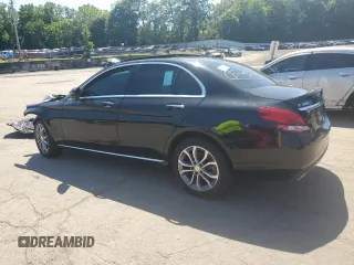 2017 Mercedes-Benz C 300 with VIN 55SWF4JB8HU206081, listed as a Copart auction lot 62146455 with Not provided miles and Clean title. Bid and sale history available at DreamBid. Image 2.