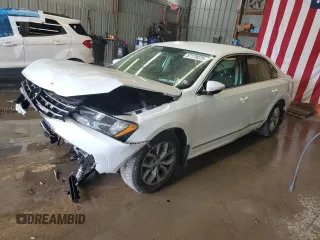 2016 Volkswagen Passat S with VIN 1VWAT7A34GC042612, listed as a Copart auction lot 57179225 with 66,014 mi miles and Salvage title. Bid and sale history available at DreamBid. Image 1.