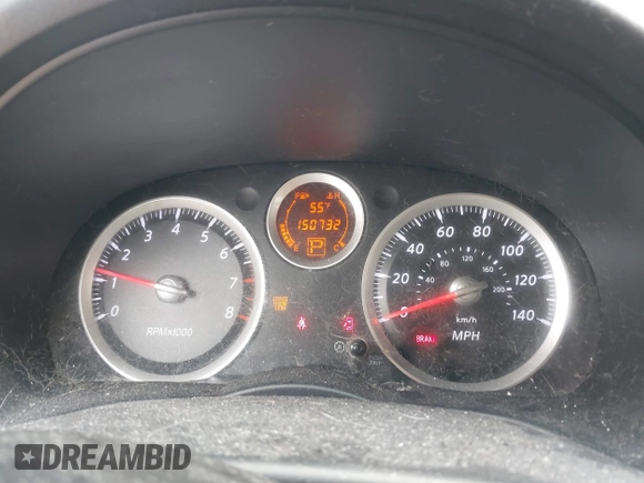 2010 Nissan Sentra S with VIN 3N1AB6APXAL672829, listed as a IAAI auction lot 41528641 with 150,732 mi miles and . Bid and sale history available at carsss.com. Image 7.