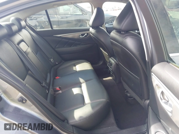 2015 Infiniti Q50 with VIN JN1BV7AP2FM332816, listed as a IAAI auction lot 41864532 with 180,683 mi miles. Bid and sale history available at carsss.com. Image 8.