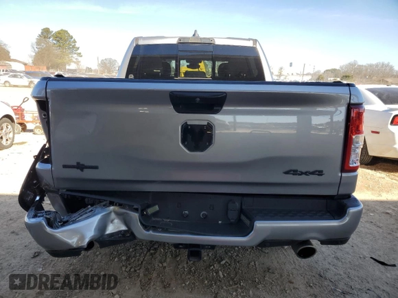 2019 Ram 1500 Big Horn z VIN 1C6SRFFT0KN765743, wystawiony jako Copart lot #46337635 z przebiegiem 77 506 mil mil oraz Szkoda całkowita • Salvage title. Historia ofert i sprzedaży dostępna na DreamBid. Obrazek 6.