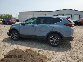 2020 Honda CR-V EX with VIN 2HKRW2H59LH671479, listed as a Copart auction lot 58691735 with 55,391 mi miles and Salvage title. Bid and sale history available at DreamBid. Image 2.