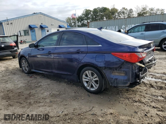 2014 Hyundai Sonata GLS with VIN 5NPEB4AC6EH860818, listed as a Copart auction lot 47444715 with 117,438 mi miles and Non Repairable. Bid and sale history available at carsss.com. Image 2.