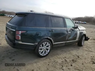 2021 Land Rover Range Rover z VIN SALGS5SE9MA422369, wystawiony jako Copart lot #43907744 z przebiegiem Nie podano mil oraz Czysty tytuł • Clean title. Historia ofert i sprzedaży dostępna na DreamBid. Obrazek 3.