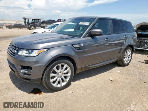 2015 Land Rover Range Rover Sport HSE with VIN SALWR2VFXFA541352, listed as a Copart auction lot 63922175 with 148,572 mi miles and Clean title. Bid and sale history available at DreamBid. Image 1.