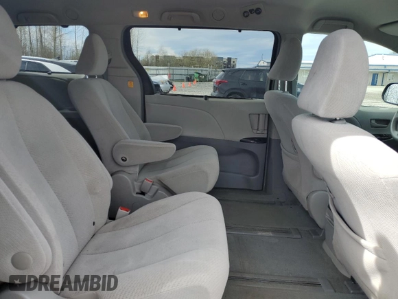 2012 Toyota Sienna LE with VIN 5TDJK3DC7CS047290, listed as a Copart auction lot 50822655 with 173,675 mi miles and Salvage Title. Bid and sale history available at carsss.com. Image 11.