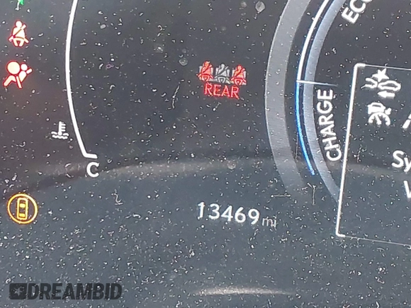 2025 Lexus NX 350h Luxury with VIN 2T2HKCEZ6SC041792, listed as a IAAI auction lot 42568589 with 13,469 mi miles and . Bid and sale history available at DreamBid. Image 15.