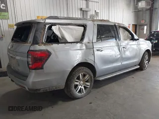 2022 Ford Expedition Max Limited with VIN 1FMJK2AT7NEA30105, listed as a IAAI auction lot 42583276 with 84,334 mi miles and . Bid and sale history available at DreamBid. Image 4.